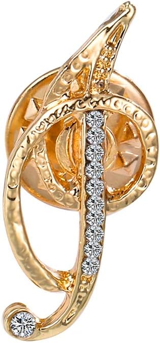 Initial Letter Brooch Pin Small Lapel Pin Tie Tack Name Personalized Gifts for Women Men Gold A-Z