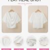 Womens Blouses and Tops Short Sleeve Chiffon Shirts and Tops