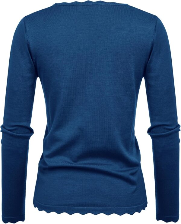 71rvrpaTkpL._AC_SL1500.jpg Women's High Stretchy Long Sleeve Pullover Sweater Blouse Top