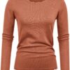 81fgnqJDwEL._AC_SL1500.jpg Women's High Stretchy Long Sleeve Pullover Sweater Blouse Top